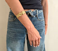 Golden sun armband - goud
