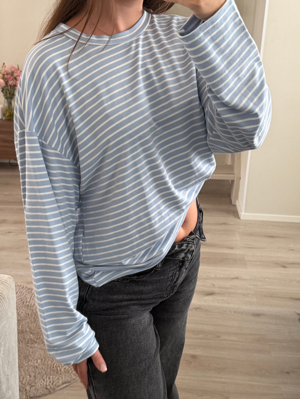Blue Stripe Longsleeve