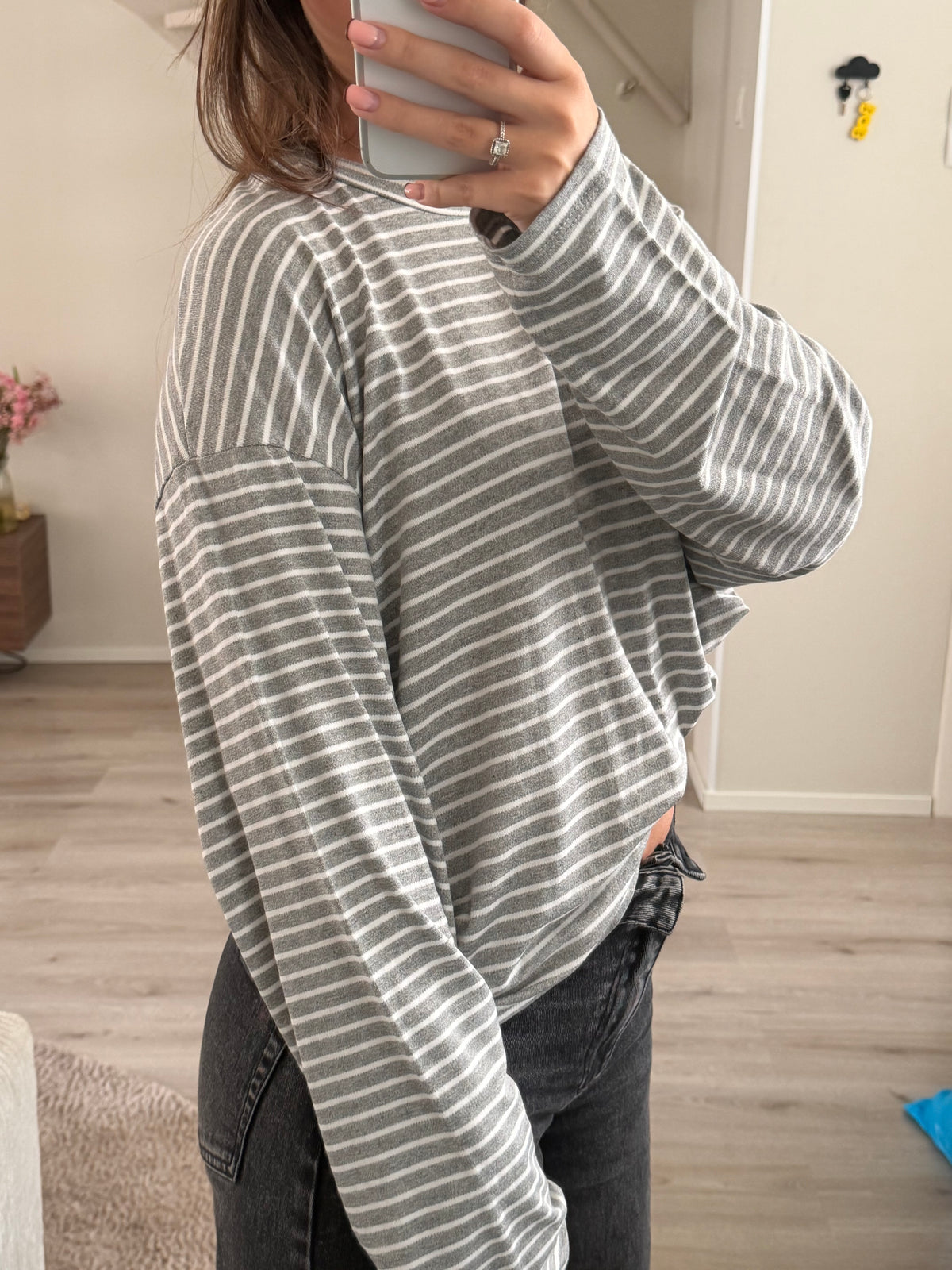 Grey Stripe Longsleeve