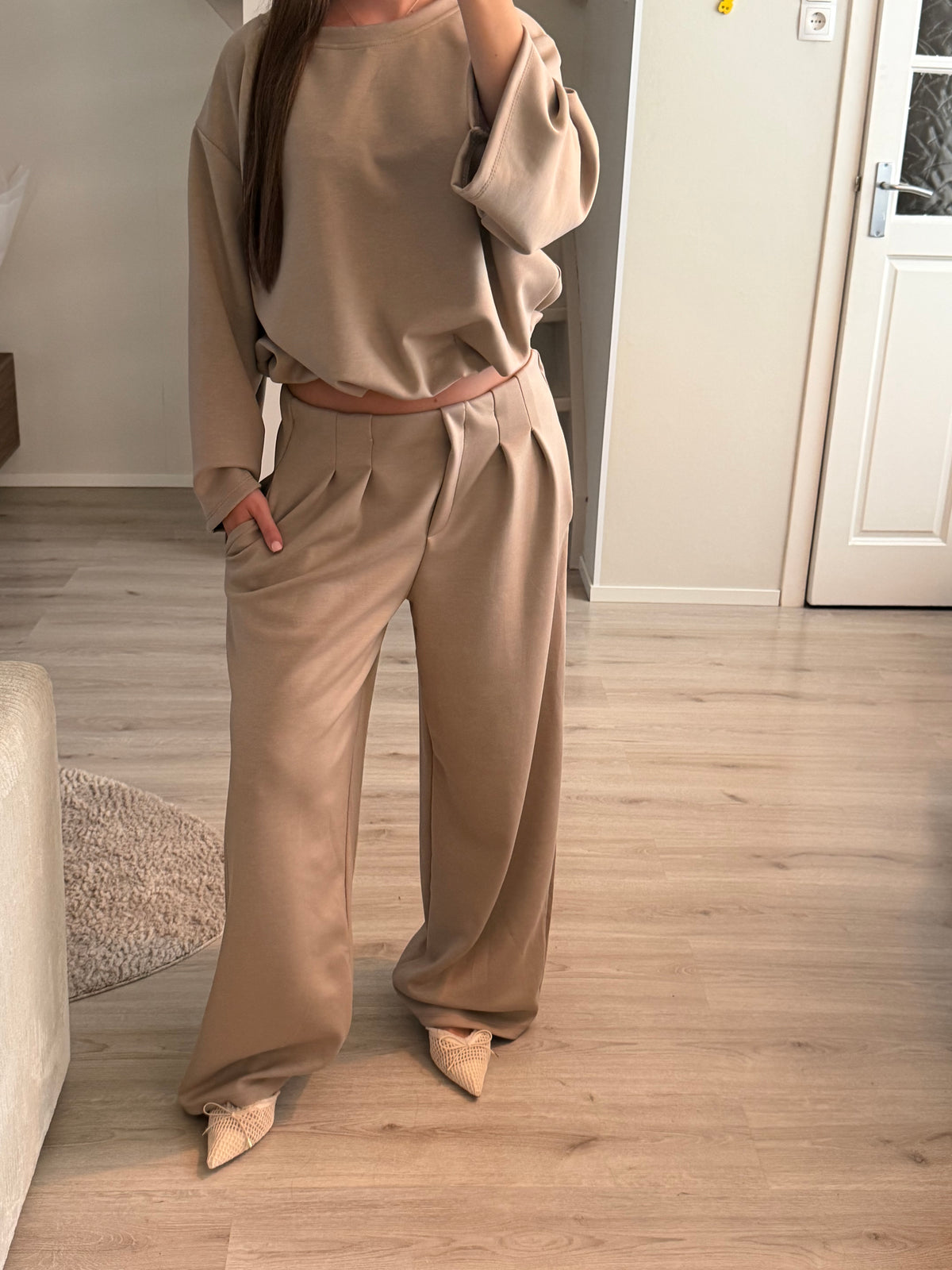 Lounge set taupe